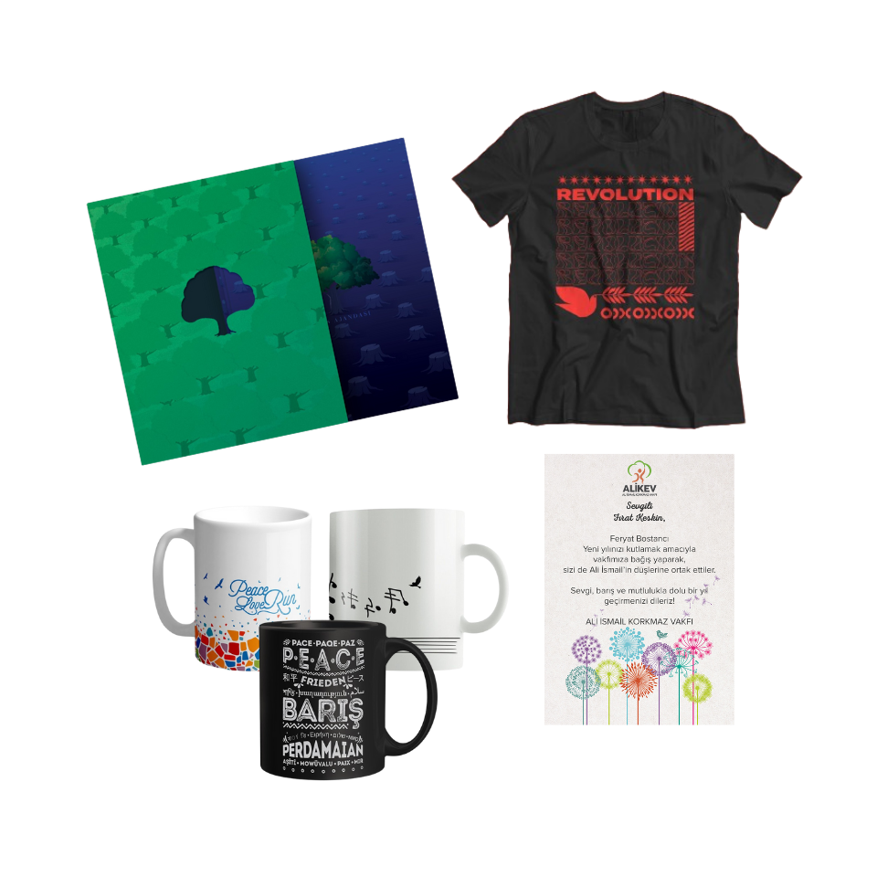 Miras Ajandası + Revolution Tişört + Kupa + Yeni Yıl Sertifikası