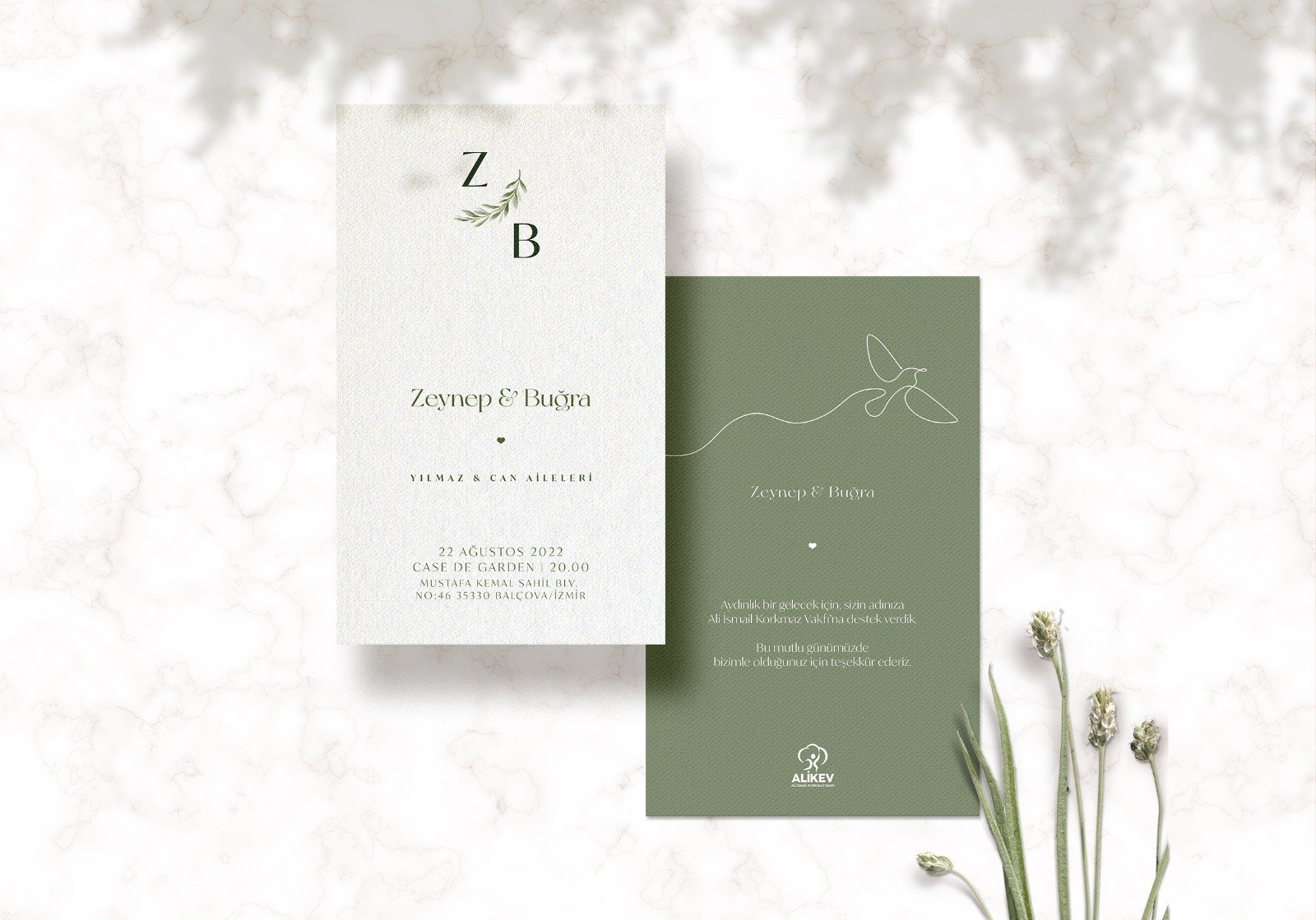 Davetiye-4 Güvercin